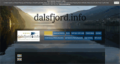 Desktop Screenshot of dalsfjord.info